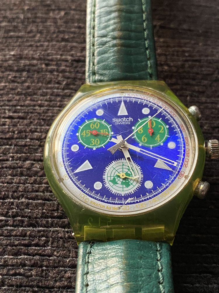 Relógio Swatch edição 50 aniversário UN