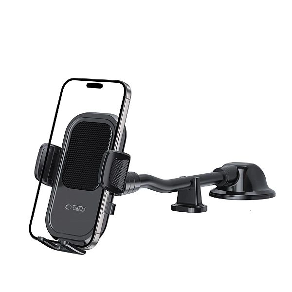 Tech-Protect V8 Universal Long Arm Dashboard & Windshield Car Mount Bl