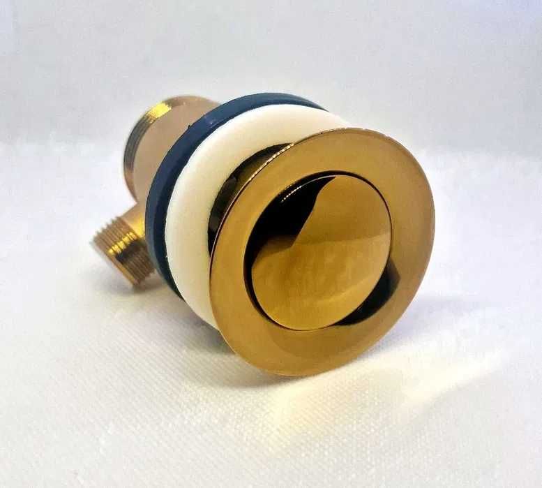 hans grohe Talis E110 Polished Gold - komplet odpływowy z cięgłem