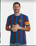 FC Barcelona Captain’s Jersey koszulka retro kapitana meczowa xl cruyf