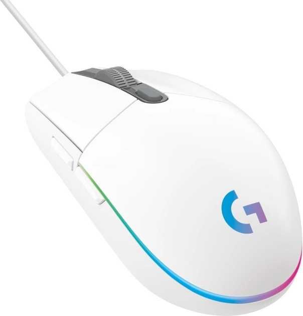 НОВА!! Logitech G102 Lightsync Мишка Ігрова з Підсвіткою Чорна-Біла