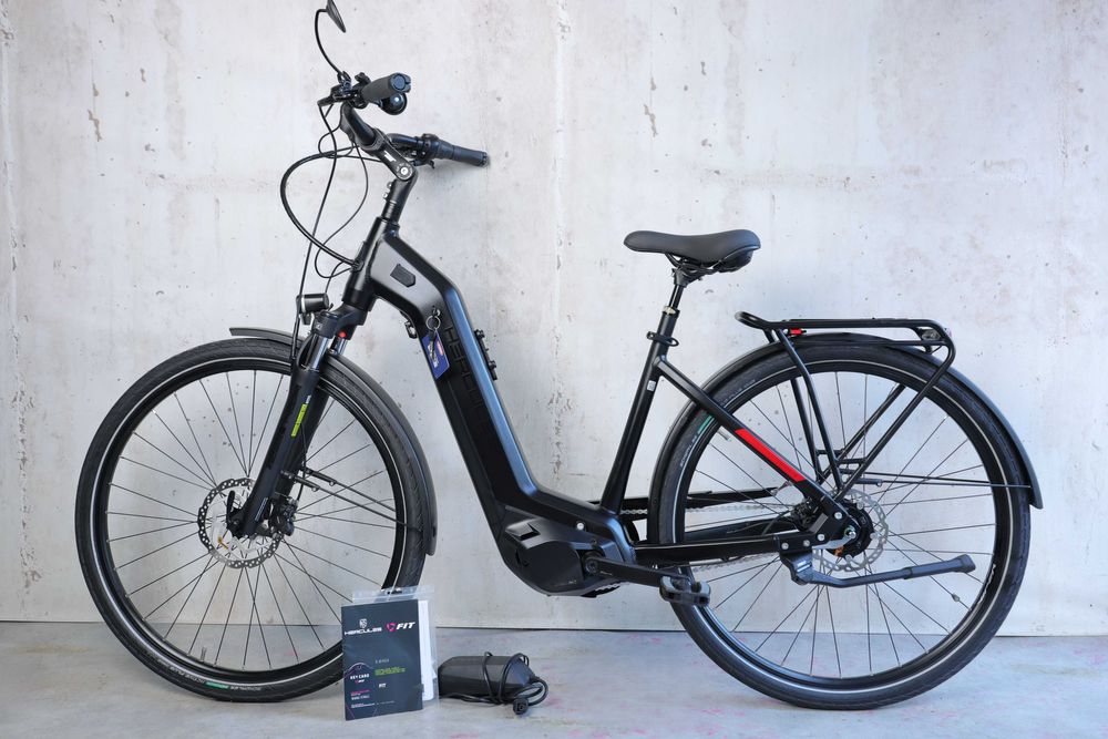 Rower elektryczny HErcules Interno, Panasonic FIT, 500 Wh, Super stan