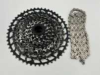 Kaseta sram 12rz + łańcuch