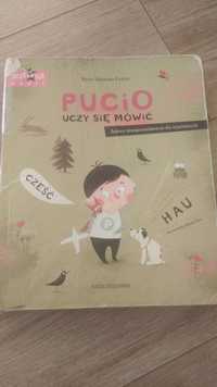 Książka pucio uczy się mówić