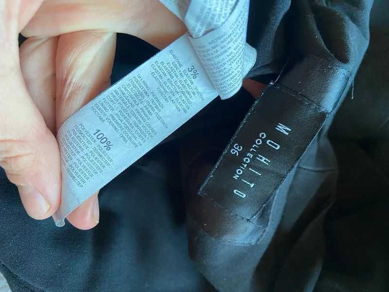 S m mohito 38 36 dlugi zakiet marynarka narzutka pagony poduszki
