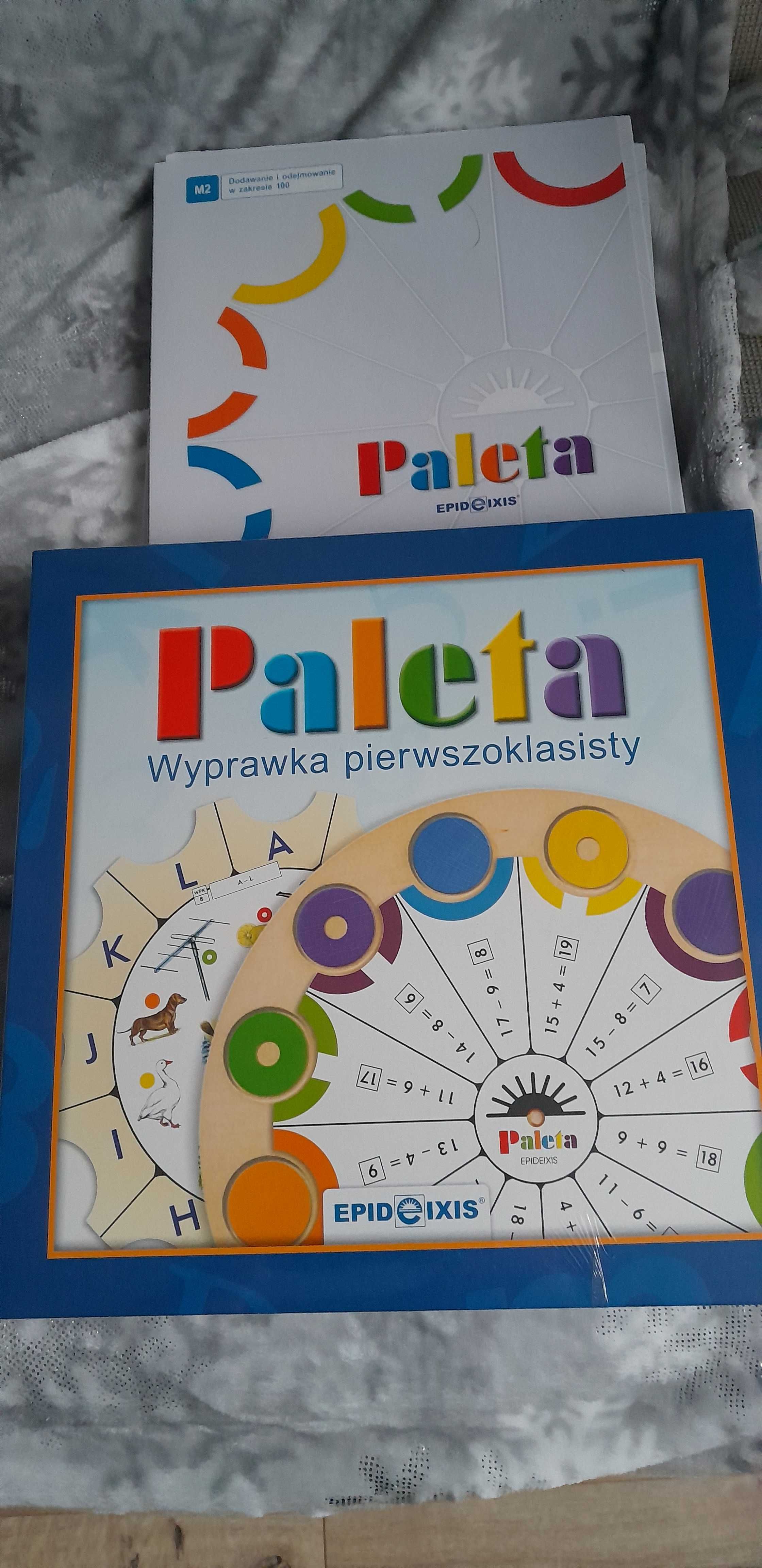 Paleta wyprawka piewszoklasisty plus 3 ksiazeczki