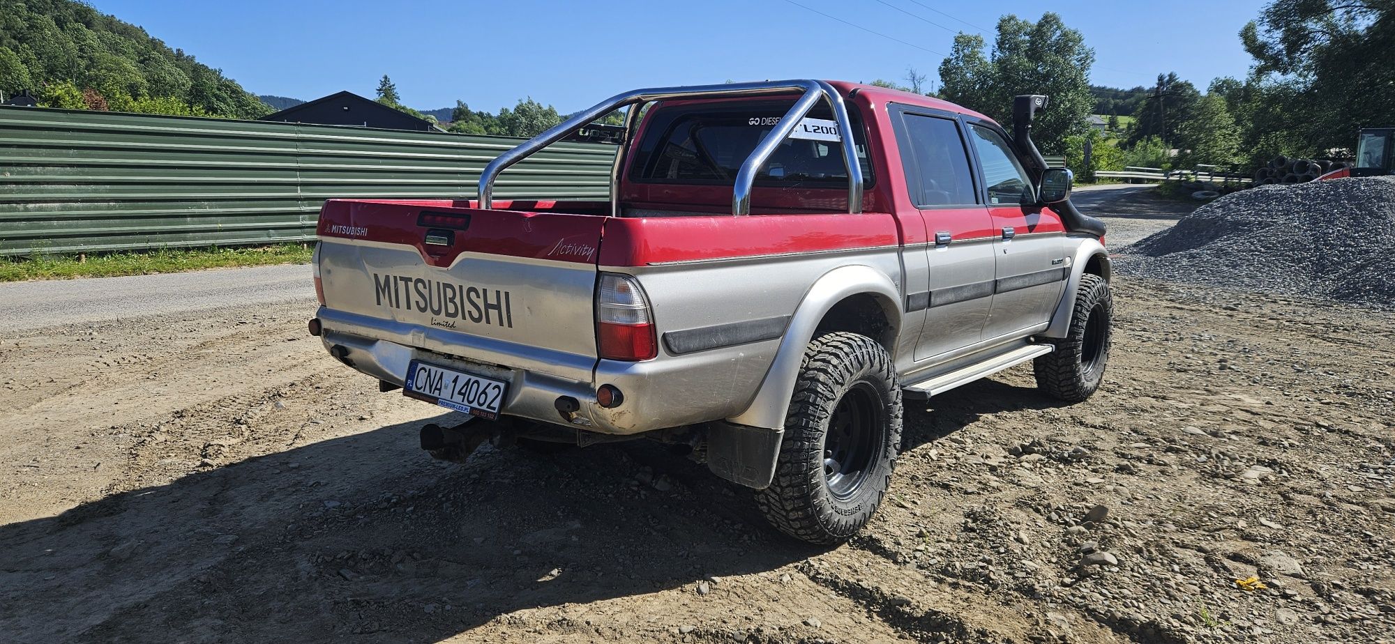 Mitsubishi L200 2.5 tdi 4x4 Lift Reduktor zdrowy blokada klima polecam