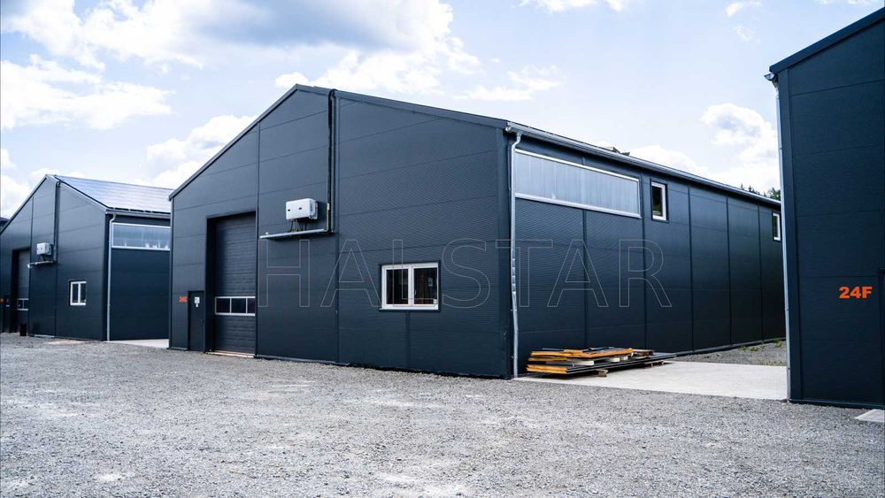 8x20x5m Hala Stalowa Izolowana, Płyta Warstwowa +Dostawa HALSTAR