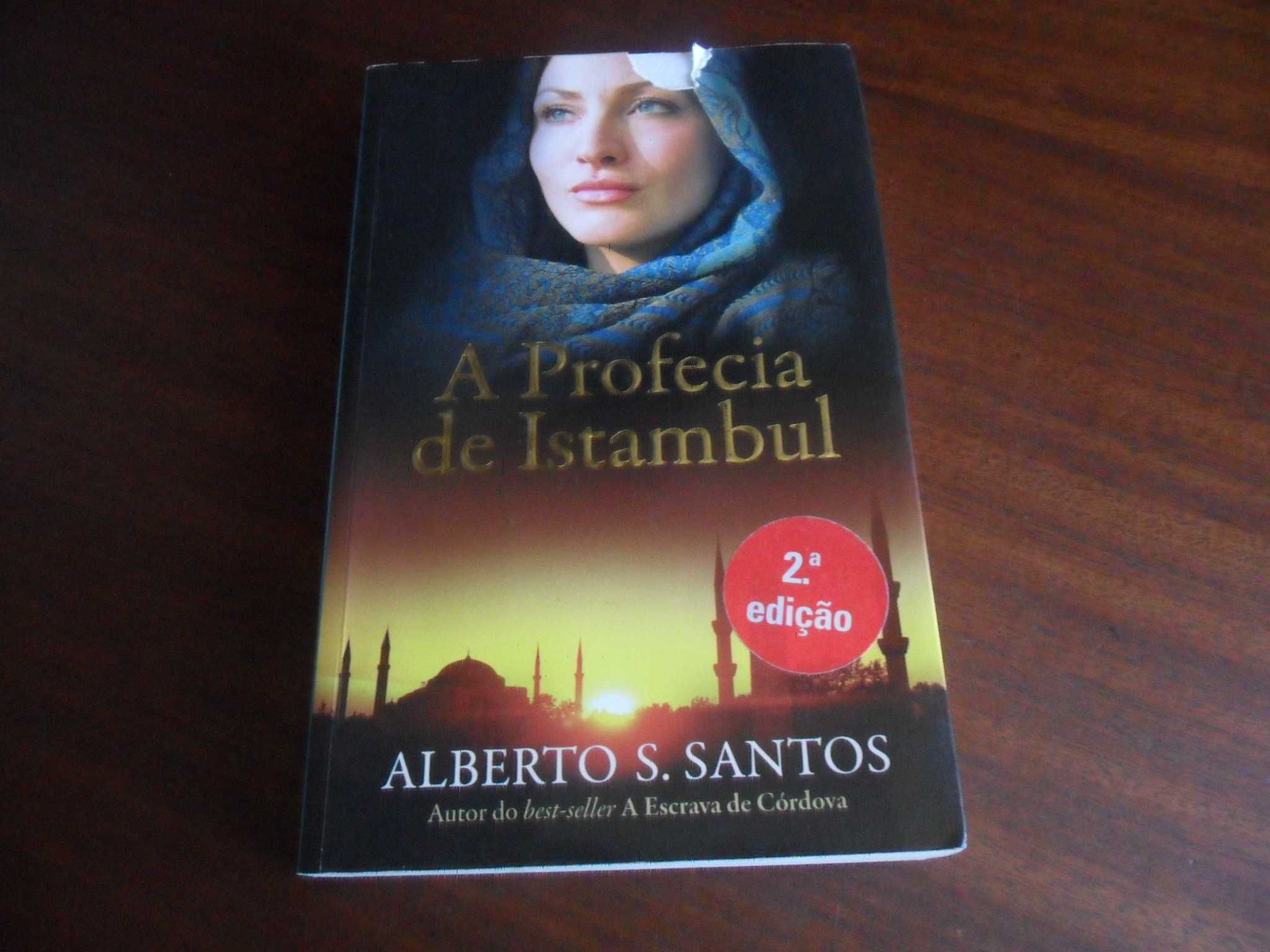 "A Profecia de Istambul" de Alberto S. Santos - 2ª Edição de 2010