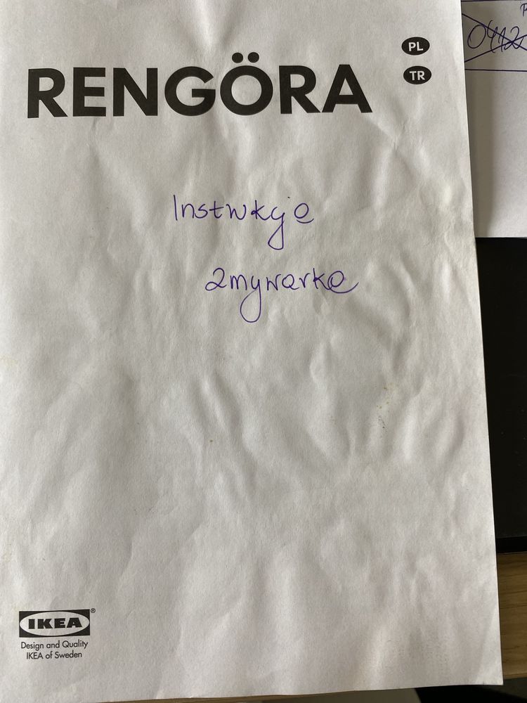 Zmywarka Rengora Ikea
