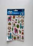 Naklejki zestaw naklejek lama stickers 3D