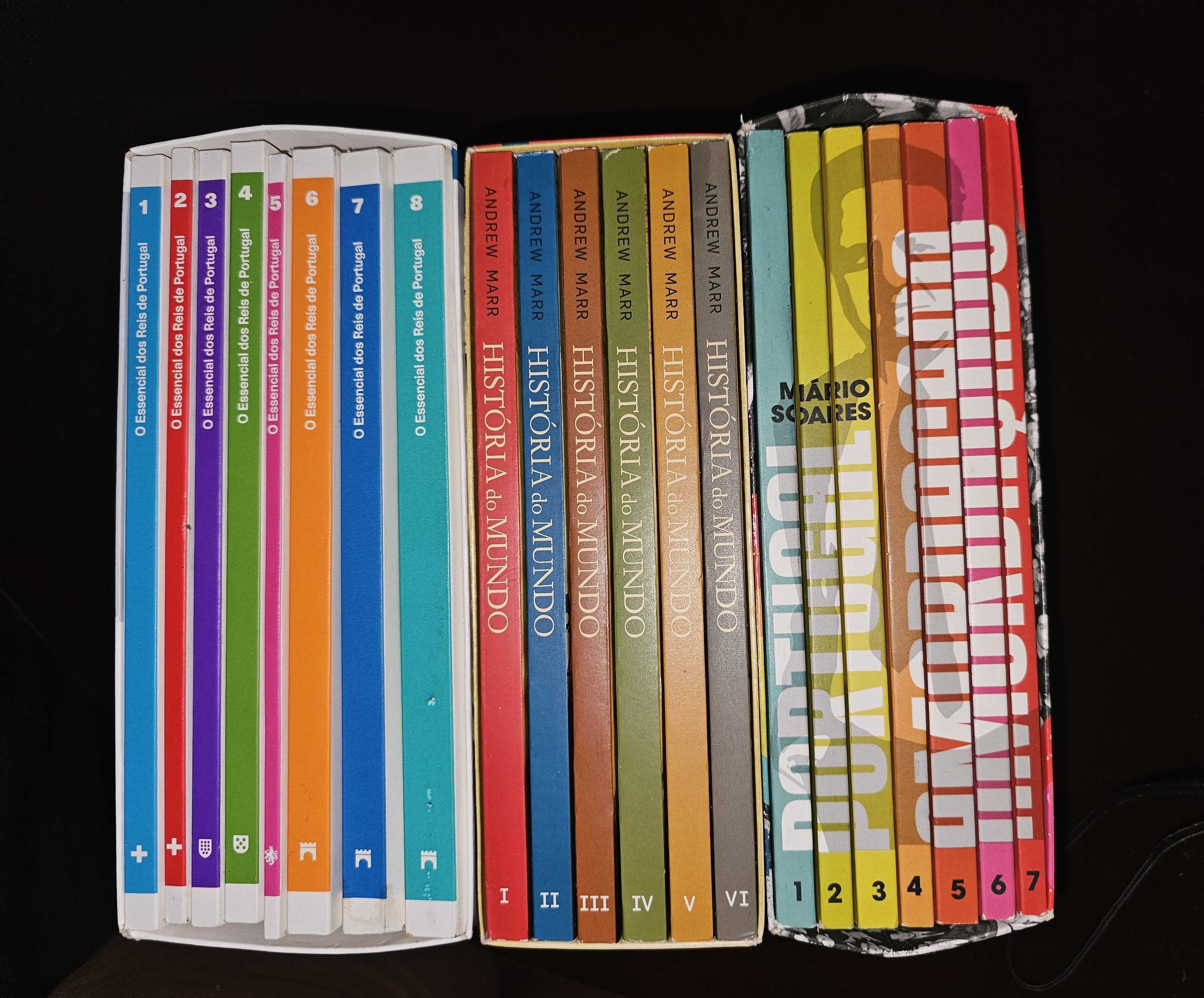 Conjunto livros de História