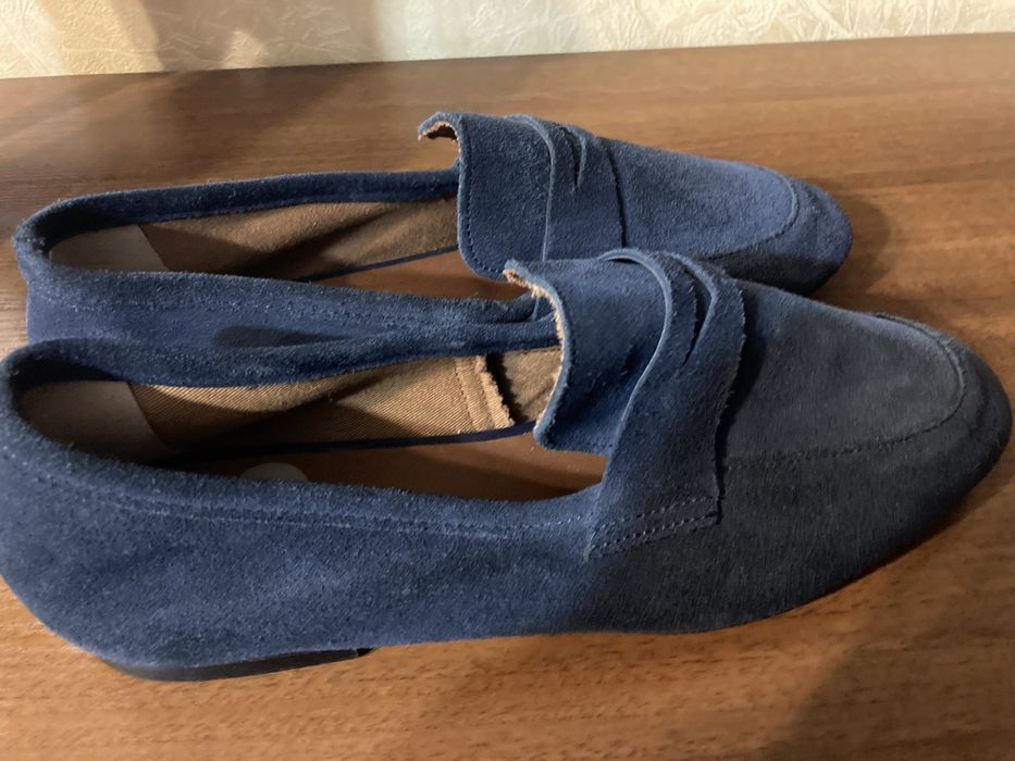 Женлоферы из натурального замша