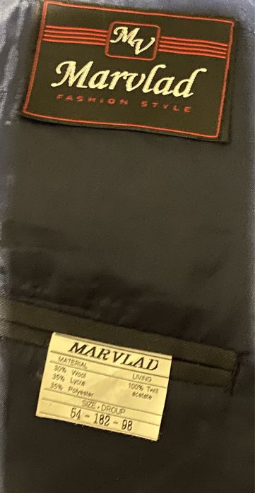 Чоловічий костюм Marvlad 54 розміру