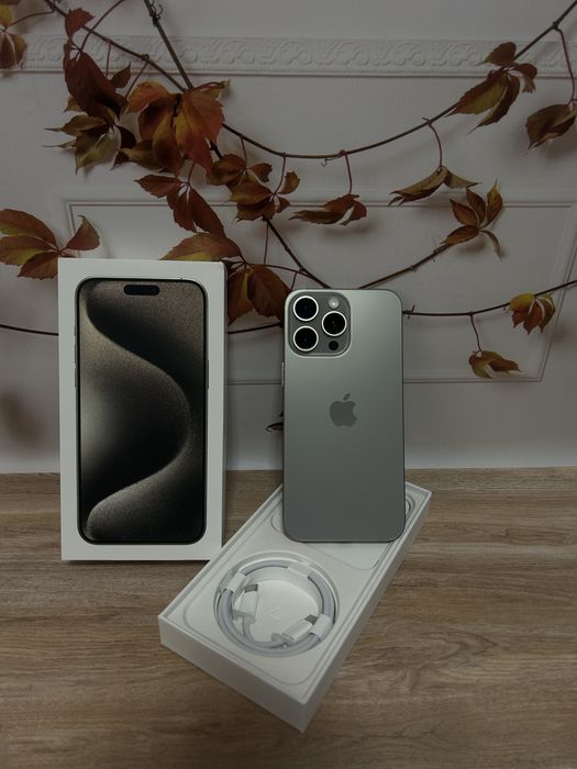 New iPhone 15 pro max 256gb новий, неверлок