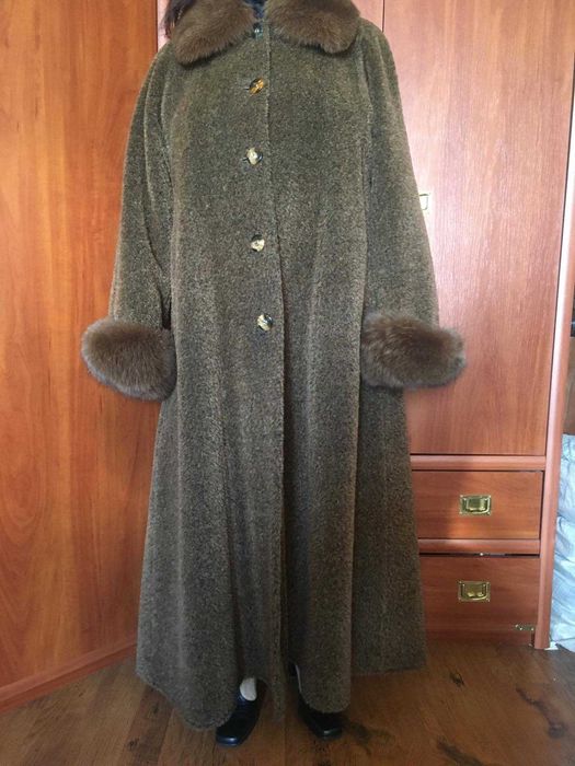 Пальто зимнее кашемировое