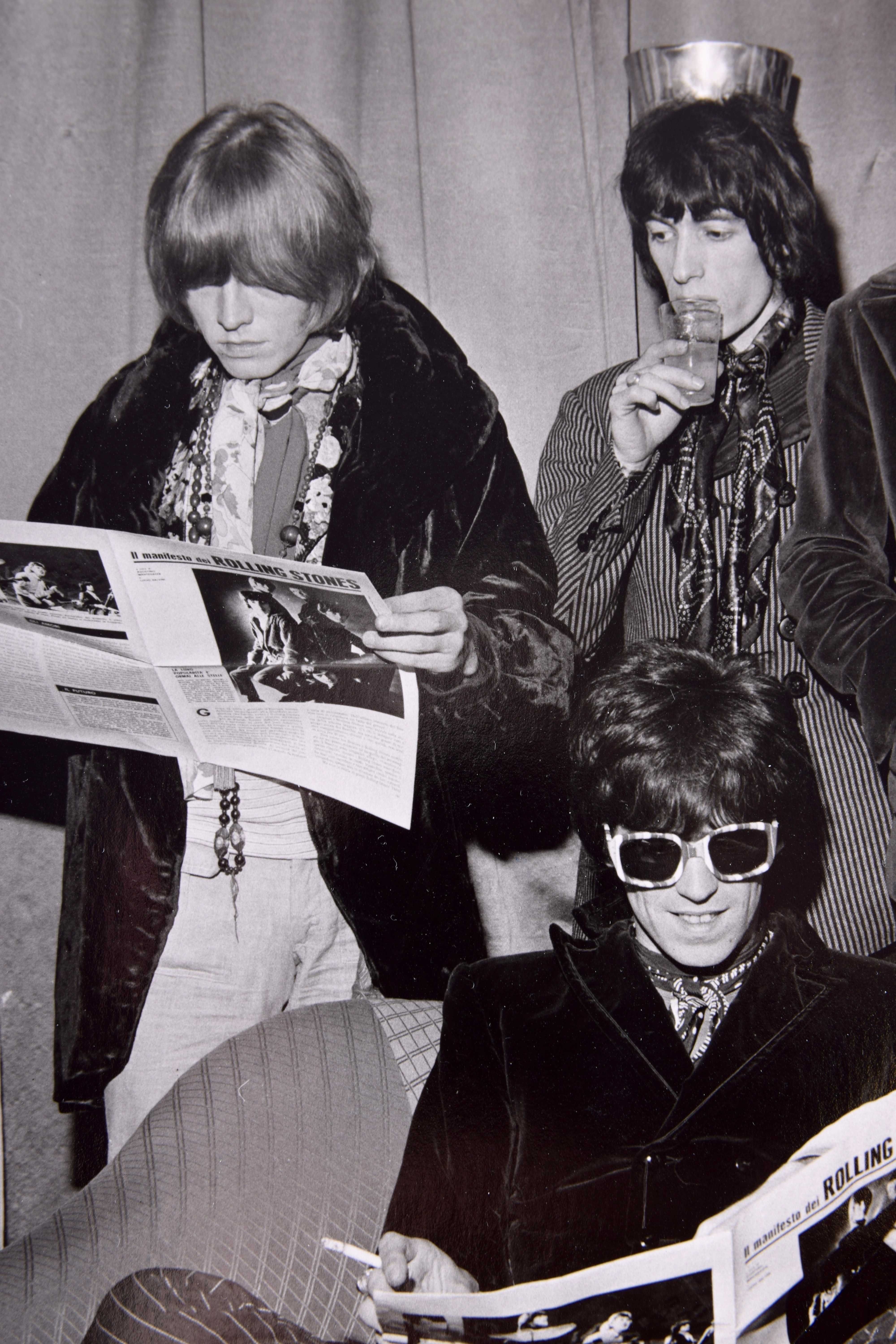 Zdjęcie Rolling Stones Mediolan 1967 30x24 cm