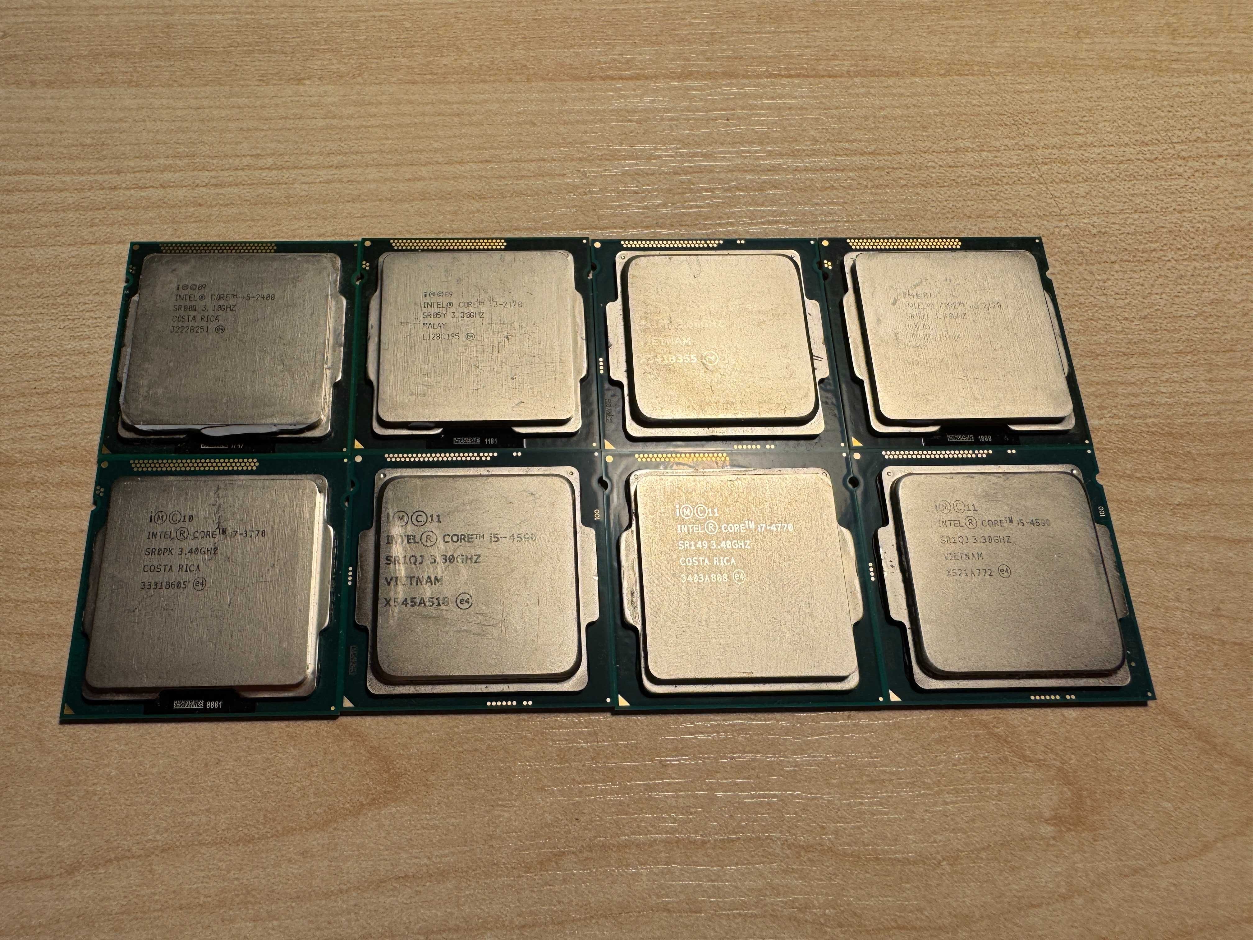 Procesor INTEL i5 i7 i3 8 sztuk tanio komplet sprawne