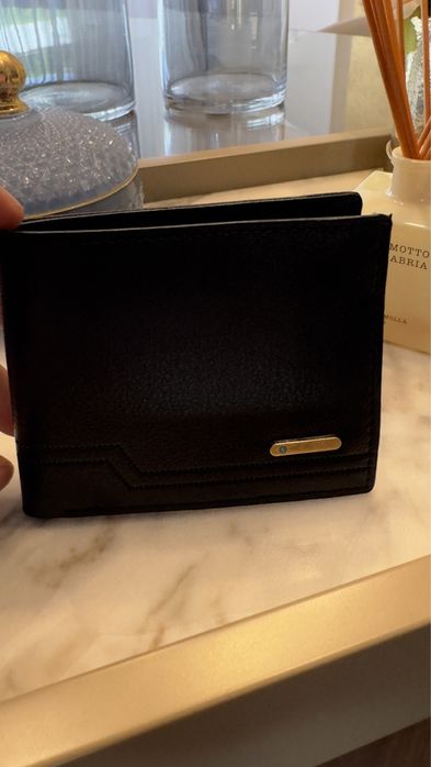 Carteira de couro personalizavel