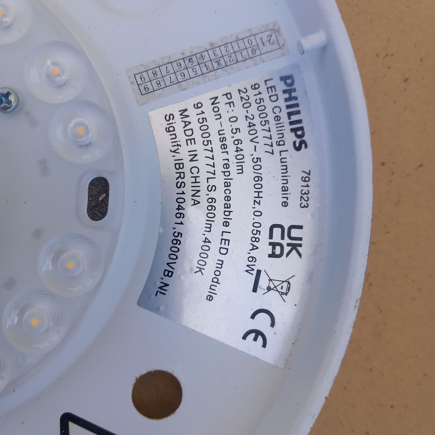 Philips  candeeiro/plafon  led