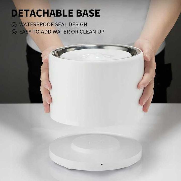 PETKIT Fontanna dla kota 1,8L stal nierdzewna app bezprzewodowa pompa`