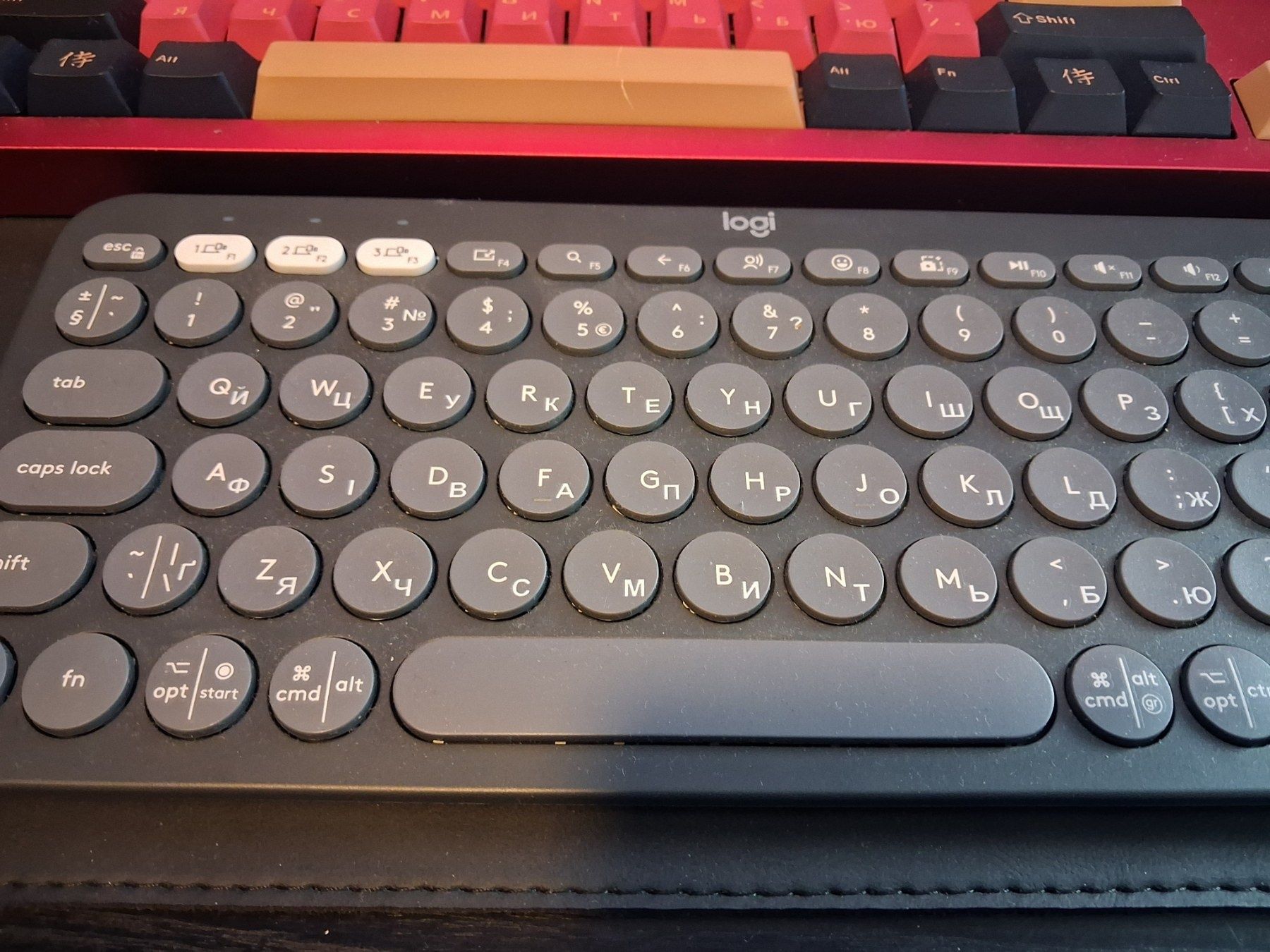 Клавиатура Logitech K380s Multi-Device Bluetooth UA Graphite