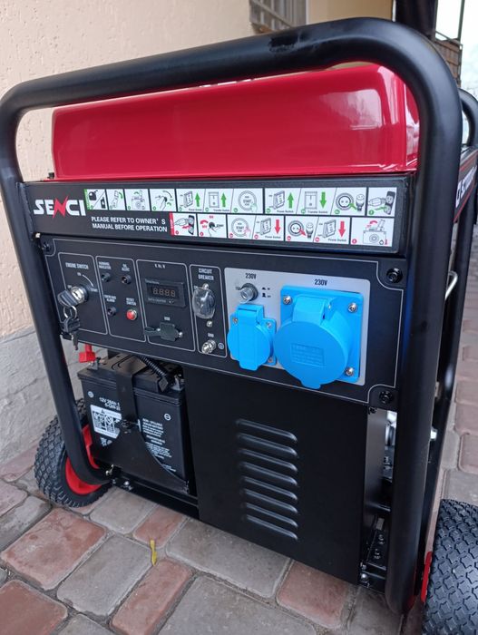 Инверторный генератор 7,5кВт дизельный 1,5л/ч