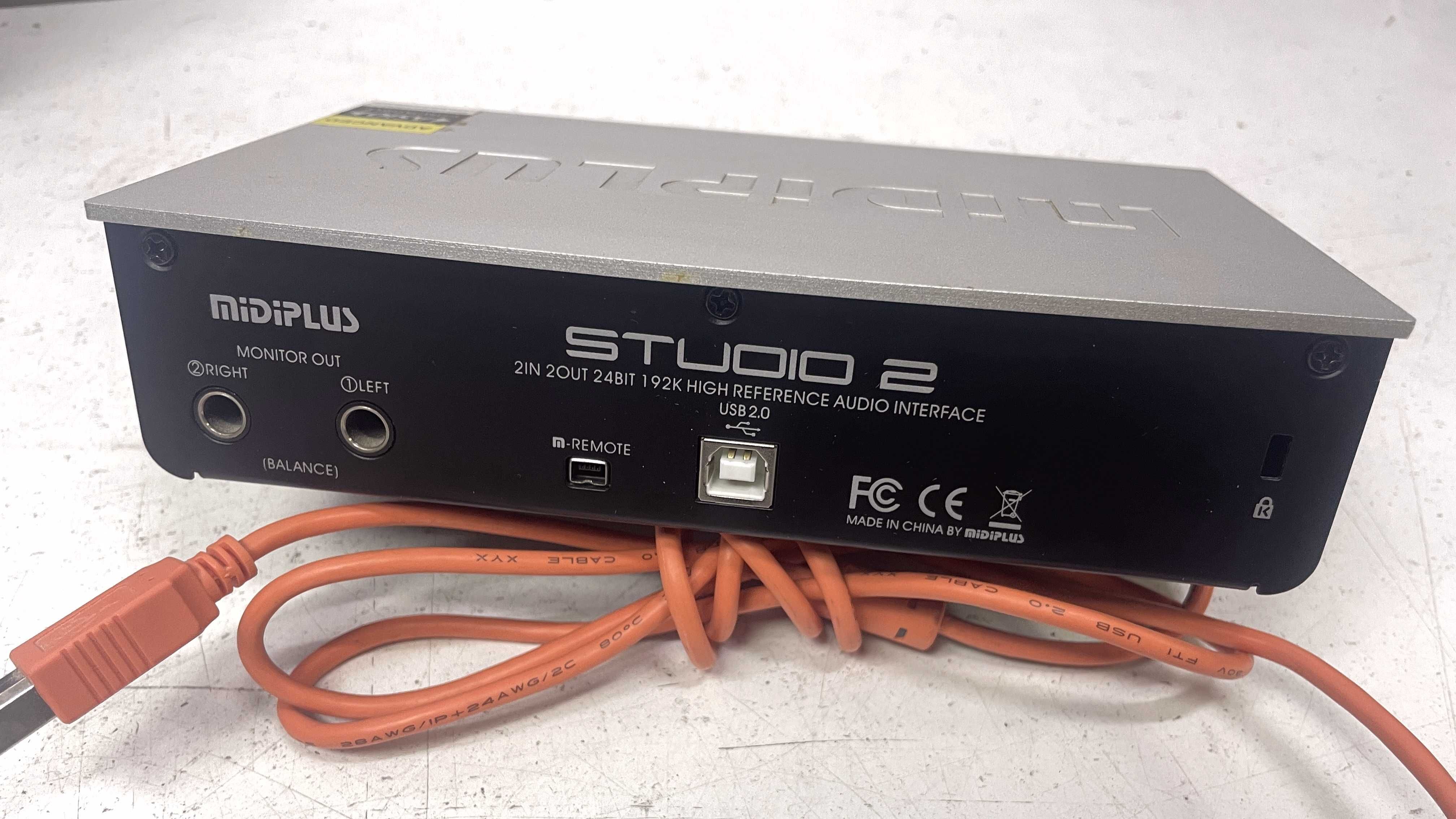 MiDiPLUS Studio 2 USB аудиоинтерфейс