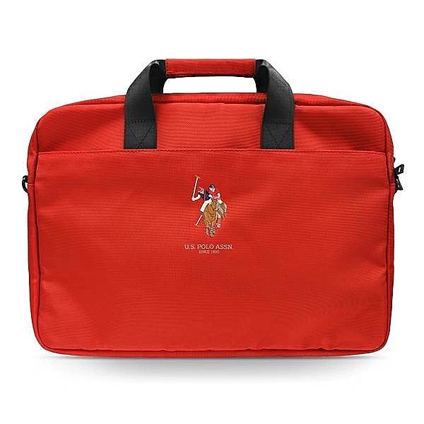 Torba U.S. Polo Assn. na laptopa 16" - czerwona