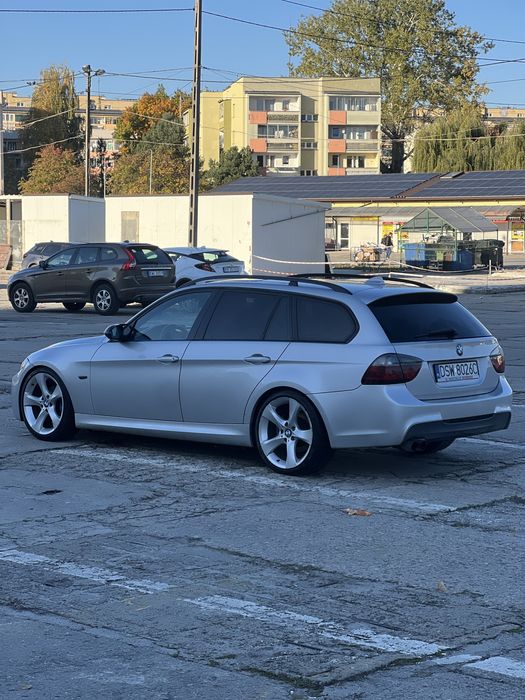 BMW e91 320d M47 keyless maxhaust m-pakiet 18” zamiana