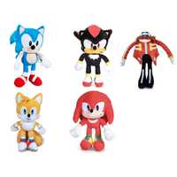 Peluche Sonic Shadow Tails Knuckles Eggman  (novos)