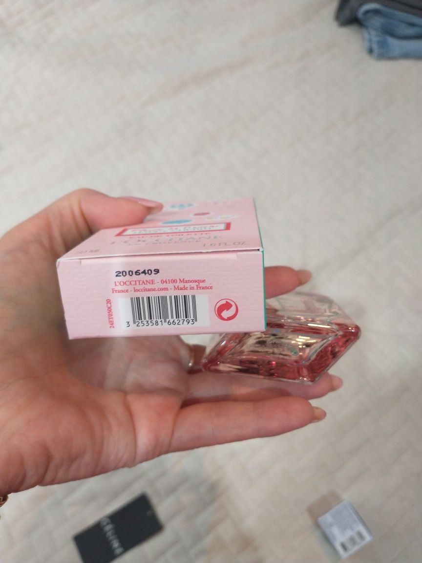 Nowe perfumy L'occitane fleurs de cerisier 50 ml happy cherry