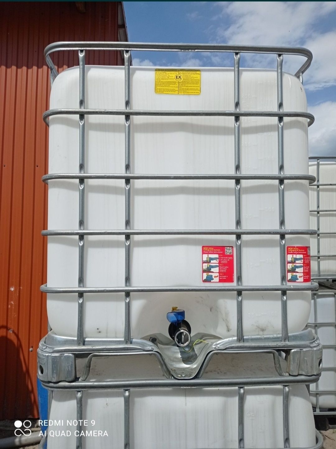 Zbiornik beczka kontener mauzer mauser paletopojemnik IBC 1000l 600l