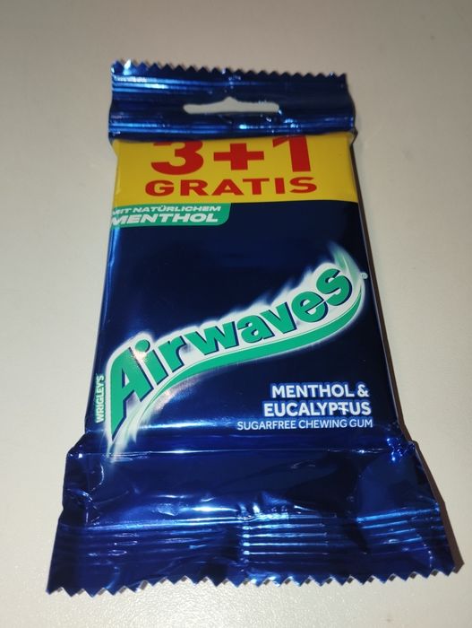 Airwaves gumy do żucia miętowo- eukaliptusowe