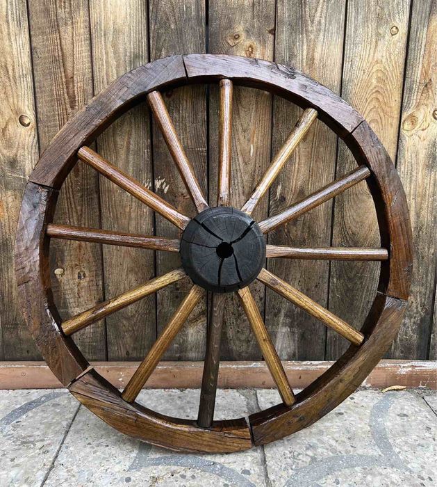 Колесо деревяне для декору
