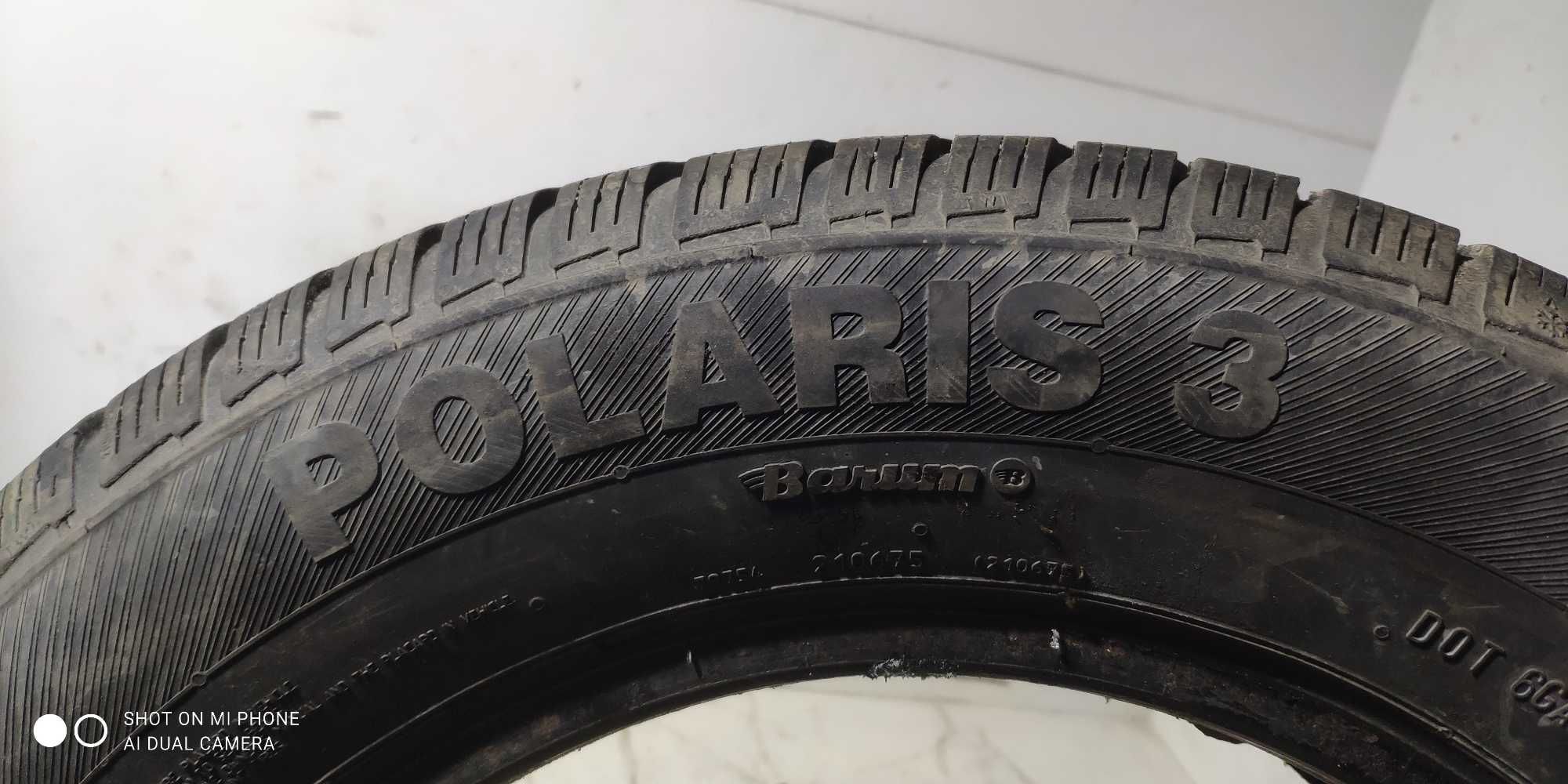 Opony 195/65R15 BARUM 91T para 2szt całe zimowe komplet POLARIS 3