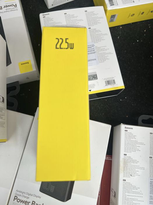 Павербанк Baseus Star Lord Display 22.5W 30000 mAh Black (PPXJ060101)