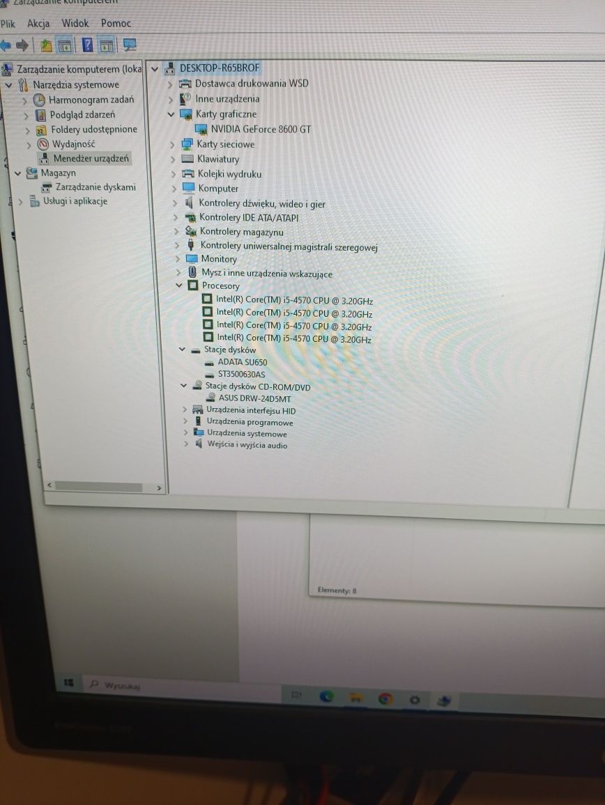 Tani szybki i5 SSD i HDD GeForce oryg win10 sprawny chieftec