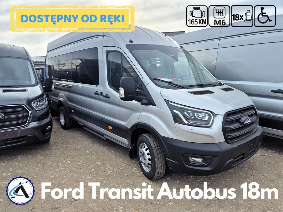 Ford Transit Autobus 18 miejsc  | wersja TREND | 2025 | dostępny OD RĘKI