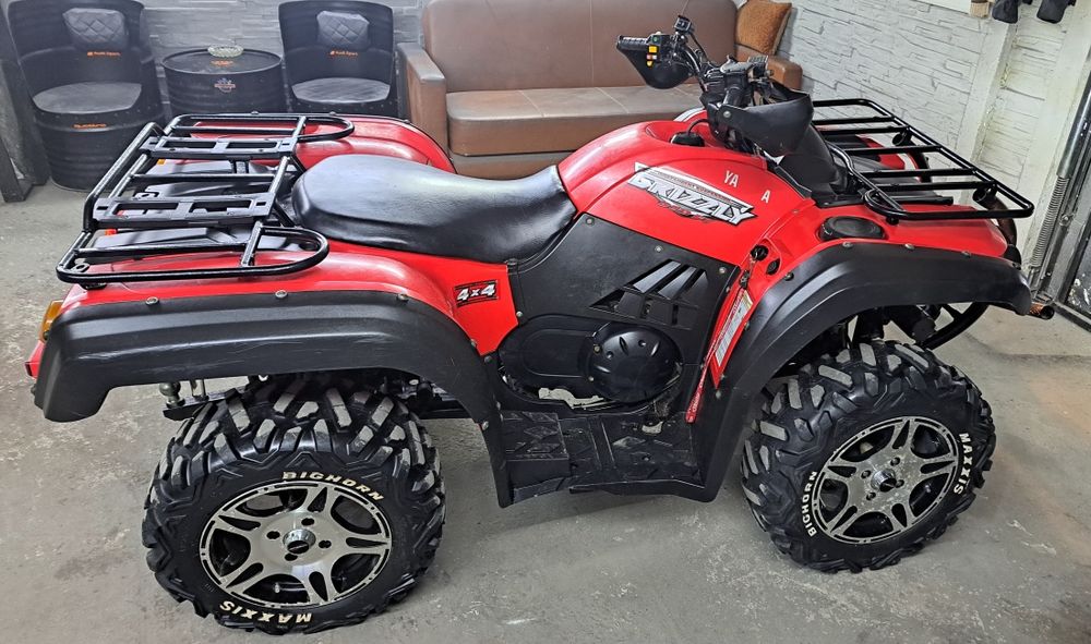 Duży Quad Hisun 500 Kopia Grizzly 4x4 Blokady Alusy Homologacja Okazja