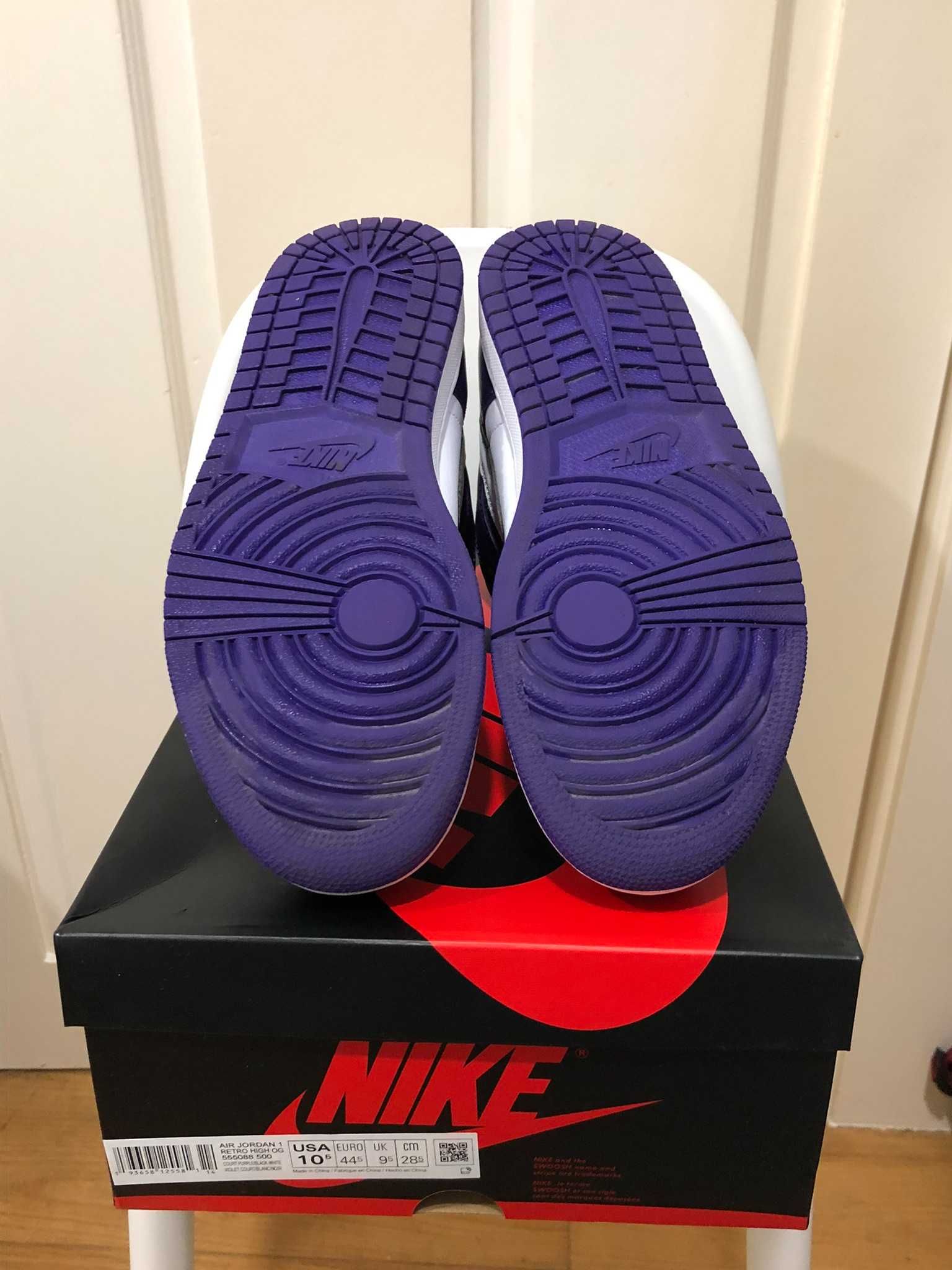 Air Jordan 1 Court Purple