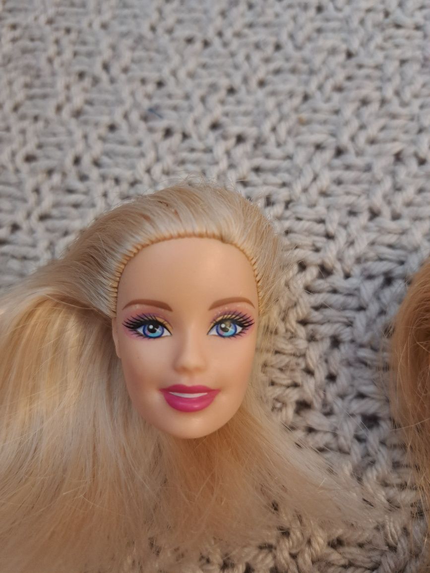 Główki lalki Barbie