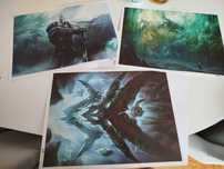 World of Warcraft The Lich King Plakaty 3 szt  30x40 cm