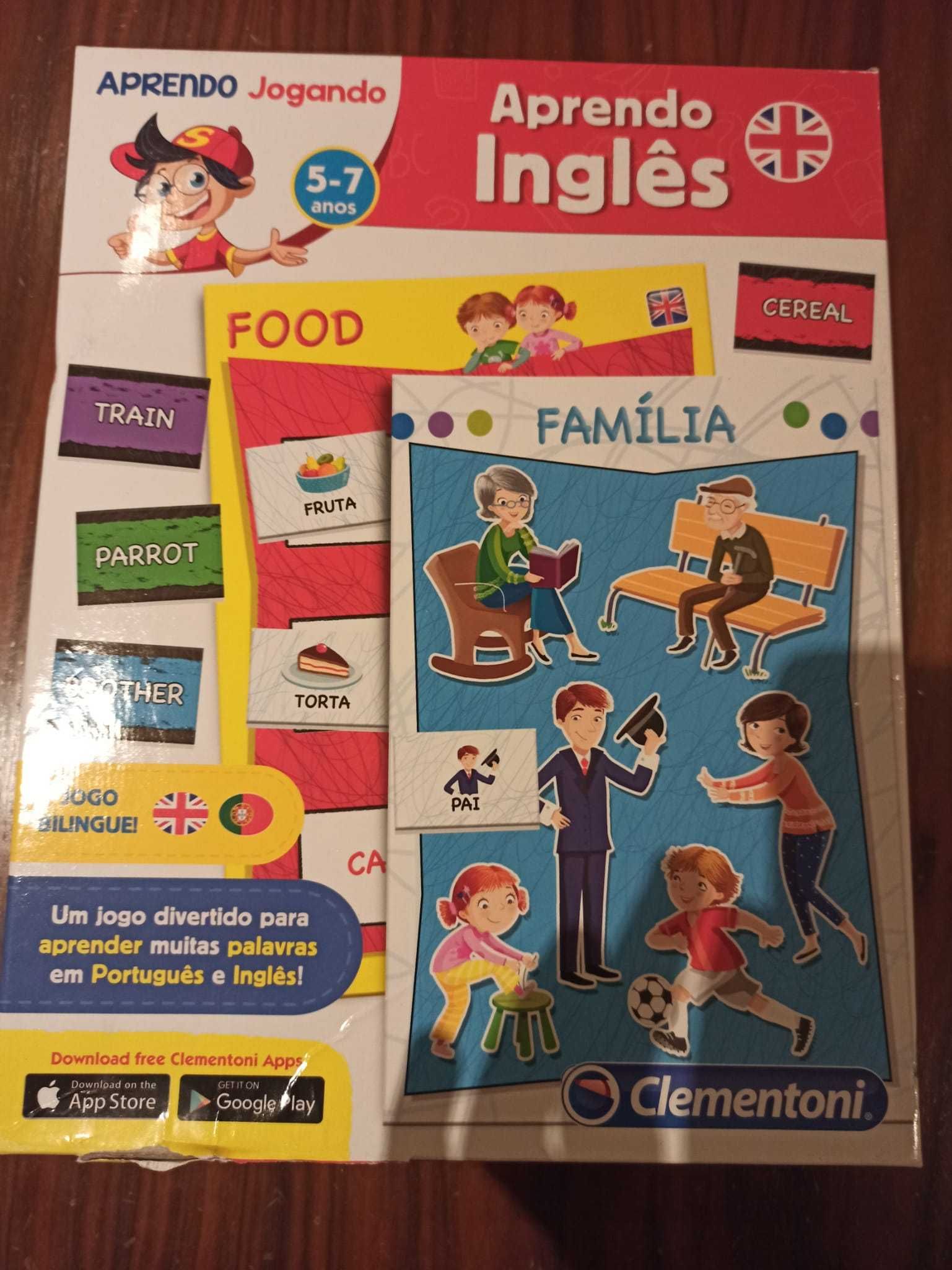 Jogo Aprendo inglés - Clementoni [ 5-7 anos]