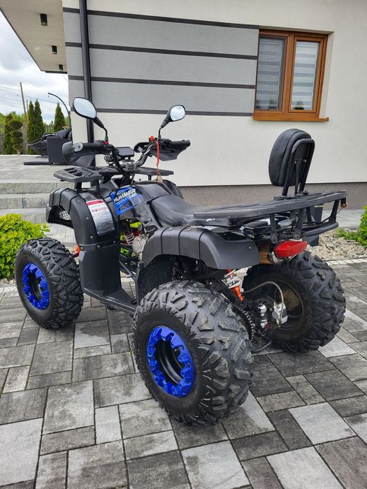 Quad Hummer Pro 150cc//Duża Rama//Światła Led//Hak//