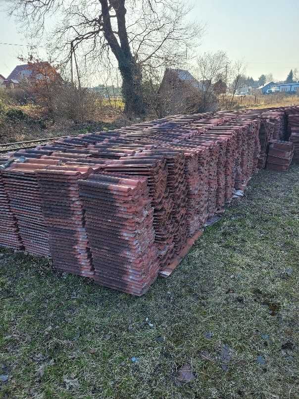 Sprzedam dachówkę karpiówkę z rozbiórki  i betonową podwójna rzymska