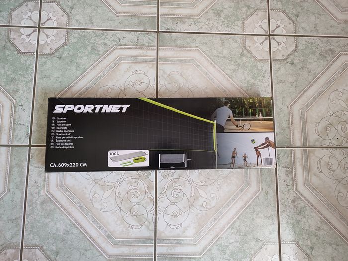 Nowa siatka do siatkówki badmintona Sportnet