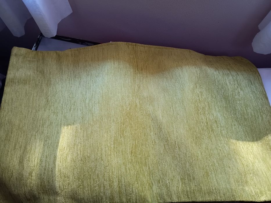Almofada Verde 40x70cm em chenille - NOVA