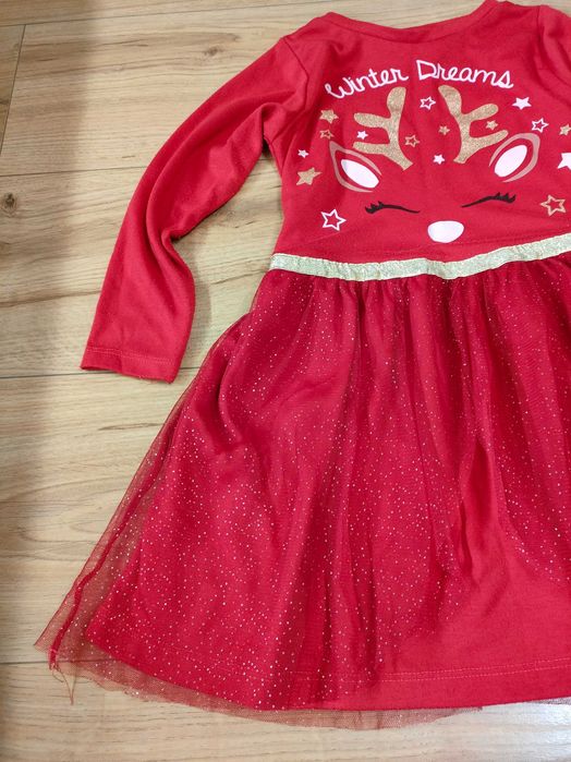 Sukienka świąteczna 116