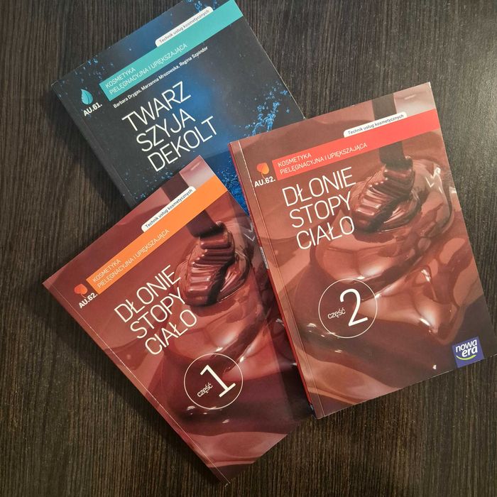 Twarz szyja dekolt (nowa era) Dłonie stopy ciało część 1 i 2 + gratis!